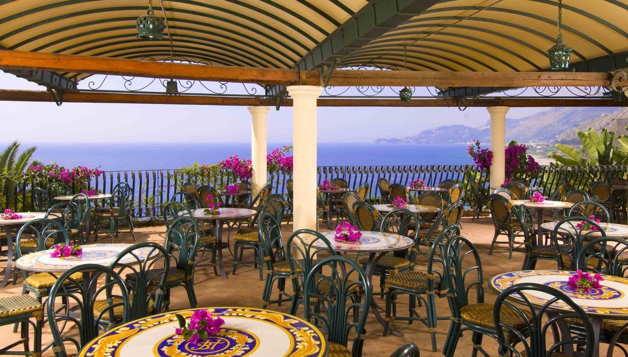 Baia Taormina Hotels & Spa Forza dʼAgro Restoran fotoğraf